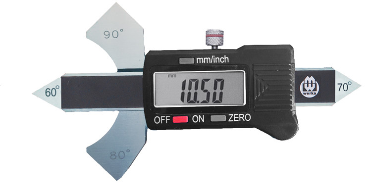 Digital welding gauge